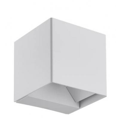 Celes Coastal Polycarbonate White Square Up & Down Wall Light